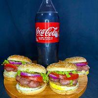 imagem PROMOÇÃO DE SÁBADO - 4 X CALABRESA + 1 COCA 1,5L