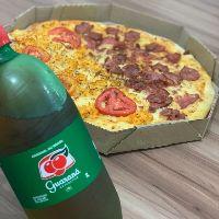 imagem Na Compra de Uma Pizza G + Ganhe 1 Refri 1L