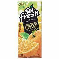 imagem SUCO LARANJA SUFRESH 200ML