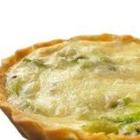 imagem Quiche de queijo com alho poro