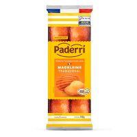 imagem BOLO MADELEINE TRADICIONAL PADERRI CONTÉM 8 UNIDADES PESO LIQ. 200G