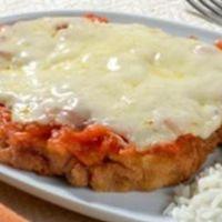 imagem Milanesa carne  à parmegiana