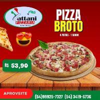 imagem  Pizza Broto 1 Sabor - sem tele .consultar valor da tele 