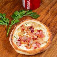 imagem  Queijo minas c/ bacon defumado