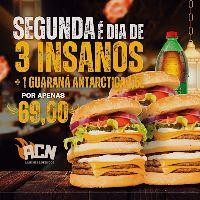 imagem PROMOÇÃO DE SEGUNDA - 3 INSANOS + 1 GUARANÁ ANTARCTICA 1,5L