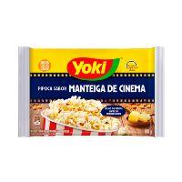 imagem Pipoca de Microondas Yoki Manteiga De Cinema 100g