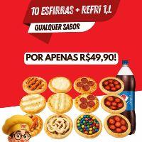 imagem 10 Esfirra + refri 1,5l ( Pepsi ou guaraná Antarctica)