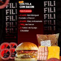 imagem Filiburguer costela com bacon 4 pessoas