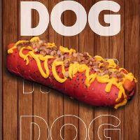 imagem Hot Dog Artesanal no Pão de Pimenta (Linguiça)