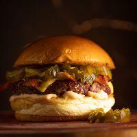 imagem American king burger + Fritas 