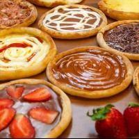 imagem ESFIHÃO DE CHOCOLATE COM OVO MALTINE GRANULADO (Lançamento)