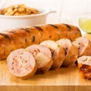 imagem Linguiça de Pernil Recheada com Queijo Coalho