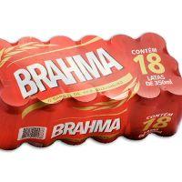 imagem Brahma 350ml C\18 Unid.(Valor Quente).