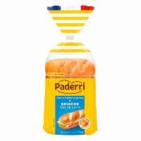 imagem PÃO DE LEITE BRIOCHE PADERRI CONTÉM 8 UNIDADES PESO LIQ. 280G