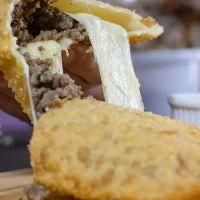 imagem Carne com Queijo