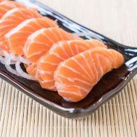 imagem Sashimi de Salmão na Crosta