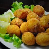 imagem Bolinho de Carne seca com mandioca