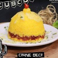 imagem Cuscuz Com Charque Desfiado