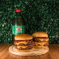 imagem 2 DUPLO CHEDDAR BACON + GUARANÁ 1 LITRO