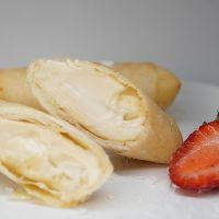 imagem Harumaki Brigadeiro Branco com Morango 2 UN