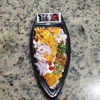 imagem POKE SHIME NA BARCA   SALMAO FRESCO 400 GR