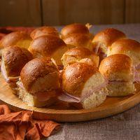 imagem Tábua Sanduiches Pão Brioche
