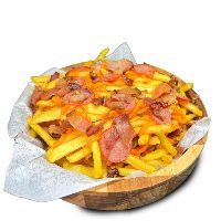imagem Porção Batata Calabresa Bacon e Cheddar