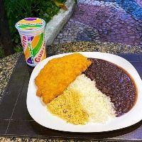 imagem Marmita de Frango empanado + Guaravita