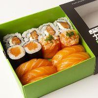 imagem Mini Box Salmão - 14Pçs