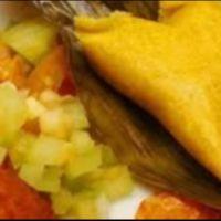 imagem Abará No Guardanapo com Vatapá OU Quiabo OU Salada 