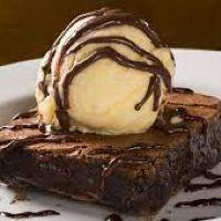 imagem Brownie com Sorvete