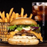 imagem Trio Big Smashed + Acompanhamento + Bebida