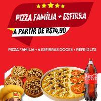 imagem Pizza Família + Refri 2Lt + 4 Esfihas Doces 