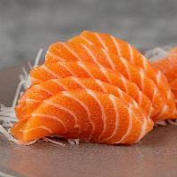 imagem Sashimi Salmão