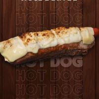imagem Hot Dog Artesanal no Pão Australiano (Salsicha)