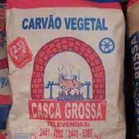 imagem CARVÃO CASCA GROSSA 6 KG