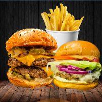 imagem 2 Burgers + 1 Batata Frita Grátis