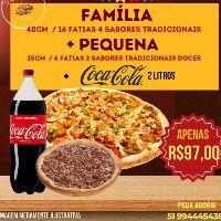 imagem FAMÍLIA + PEQUENA + COCA  2L