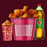imagem Pra dividir com a galera: Balde M + Balde P + Refri de 1,5L