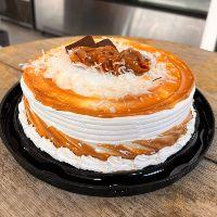 imagem Torta M de doce de leite c/ coco (massa branca)