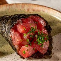 imagem Temaki de Atum com arroz