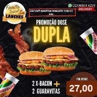 imagem Promoção Dose Dupla: 2 X Bacon + 2 Guaravitas 