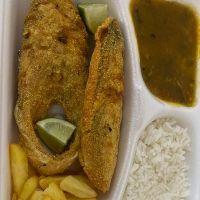 imagem Peixe Frito com Batata Frita