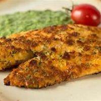 imagem File de tilapia assada c/ crosta de parmesão