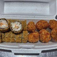 imagem 12 HOTS FILADÉLFIA + 6 BOLINHOS DE SALMÃO + 2 SACHÊS DE TERIAKI