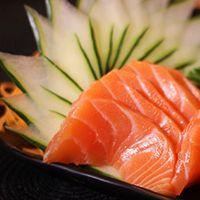 imagem Sashimi Salmão
