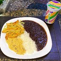 imagem Marmita Isca de Frango Grelhada e Acebolada +Guaravita