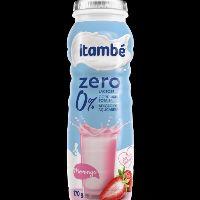 imagem ITAMBÉ IOGURTE MORANGO ZERO LACTOSE 170G - 4 UNIDADES