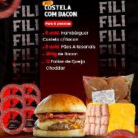 imagem Filiburguer de costela com bacon 6 pessoas