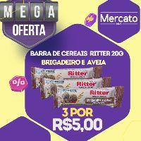imagem BARRA DE CEREAIS BRIGADEIRO RITTER 20G - 3 UNIDADES